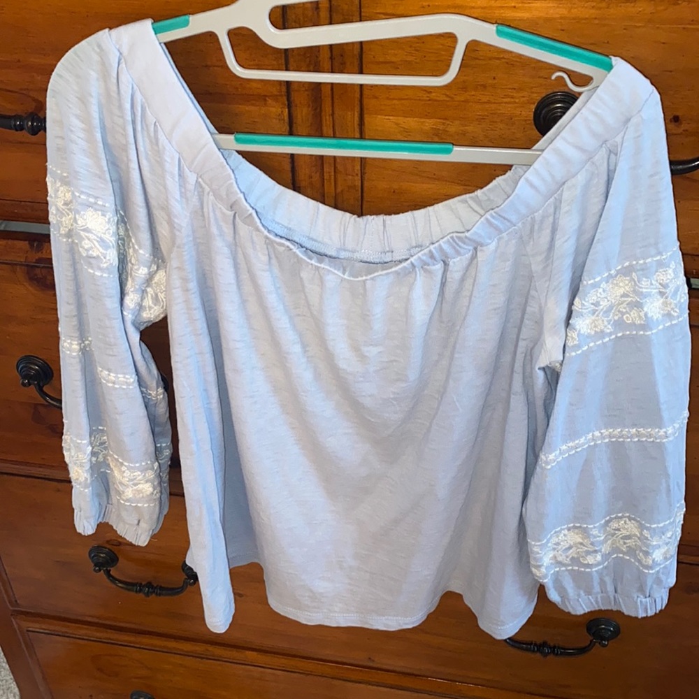 American Eagle Off the Shoulder Blouse